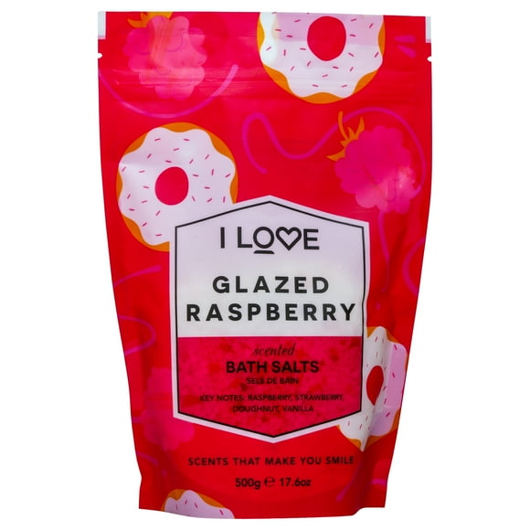 Sales de Baño I Love Cosmetics Frambuesa Glaseada 500g
