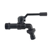 Magideal - Grifo Para Exteriores Grifo Para Lavadora De Cobre Conector Fácil De Usar Durable 1 En 2 Hacia Afuera Bibcocks Para Césped Baño Cocina Baño Al Aire A