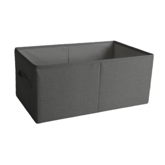 Caja De Almacenamiento Plegable Para Guardarropa, Caja De Almacenamiento Para Ropa, Libros, Manta XL, Gris