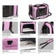 thumbnail image 3 of Transportín para mascotas Henkelion para gatos y perros de hasta 7 kg, color rosa, 3 of 8