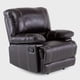thumbnail image 2 of Berger Reclinable Moderno Leather Match Cuero Castle Café 98023LBR, 2 of 8
