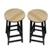 thumbnail image 2 of Set Mesa Bar Terraza Con 2 Taburetes Madera 120x100x40 cm, 2 of 3