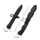 thumbnail image 1 of Modelo de cuchillo de plástico M9, cuchillo táctico de entrenamiento suave, bayoneta de plástico, equipo blando, accesorios, modelo de decoración de abanico militar, cuchillo de guerra., 1 of 5