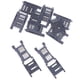 thumbnail image 5 of 10x Soportes Para Tarjetas SIM, Componente Profesional Para Reparación, Ranuras De 6 Pines, Conector De Asiento, 5 of 5