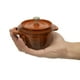 thumbnail image 3 of MINI OLLA HIERRO FUNDIDO NARANJA13x5cm, 3 of 5