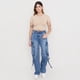 thumbnail image 4 of Polera Mujer Crop Cotton Spx Beige Corona, 4 of 5