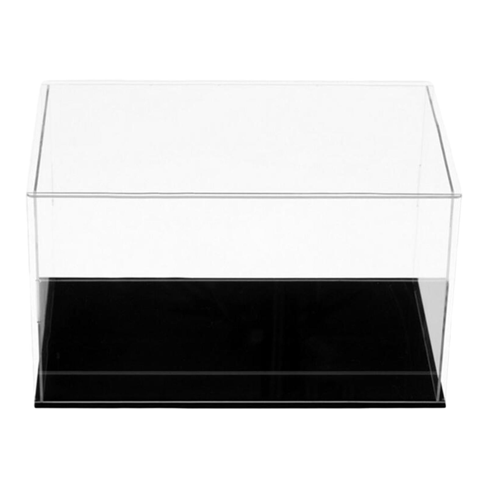 Magideal - Caja De Encimera, Soporte Organizador De Cubos, Caja De Exhibición Coleccionable, Vitrina Acrílica Para Figuras, Souvenirs, Modelo De Coche Fundido A , 35x15x15cm