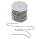 thumbnail image 4 of Collar De Cadena De Cable De Acero Inoxidable Plateado Para Hombres Y Mujeres Manualidades 2 2 Mm, 4 of 5