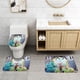 thumbnail image 2 of Juego de 3 Alfombras de Baño Monstruos S.A. Terciopelo Coral, 2 of 6