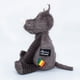 thumbnail image 3 of Peluche Rinoceronte Grobisou - Gris, 3 of 3