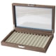 thumbnail image 4 of Estuche De Madera Para Almacenamiento De Bolígrafos De 12 Dígitos Con Ventana De Vidrio Durable Para Tienda O Hogar, 4 of 5