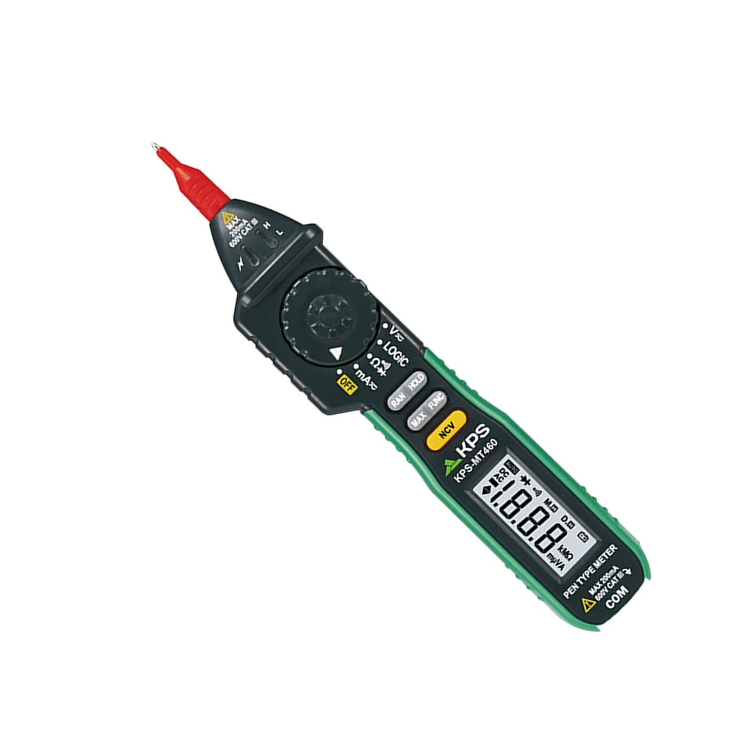 Kps - Multímetro Digital Tipo Lápiz, Ncv 600v Ac