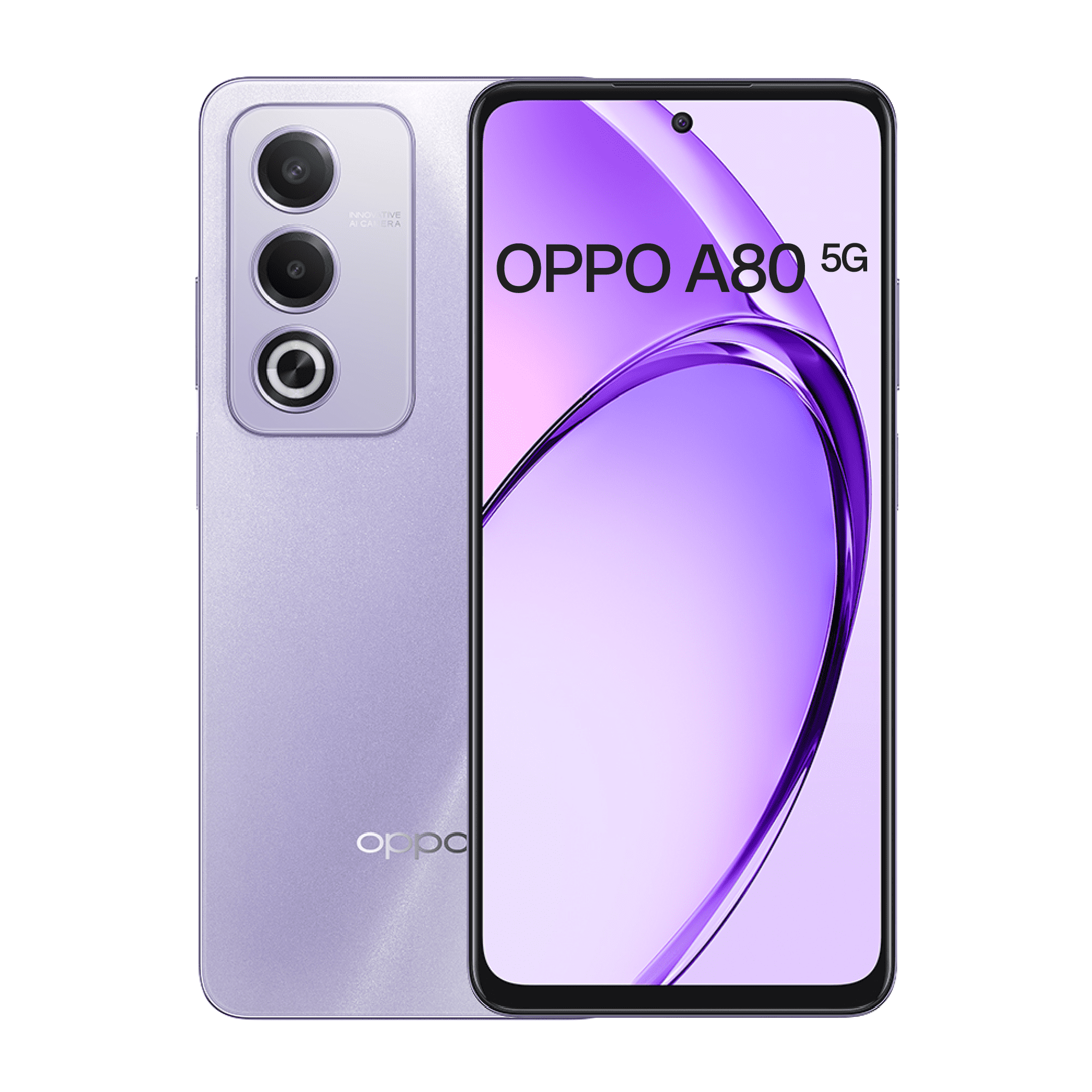 Celular Oppo A80 5g 8+256gb Lila Smartphone