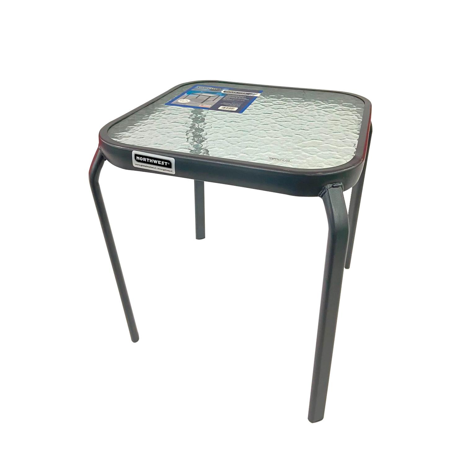 Mesa Auxiliar Terraza Dolce Vita 40x40x43cm Northwest Gris