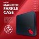 thumbnail image 2 of Luck Lab Farkle Dice Tray and Storage Case Red and Black, 2 of 3