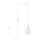 thumbnail image 1 of Lámpara Colgante Living District Nora de Aluminio Blanca 29 cm, 1 of 6