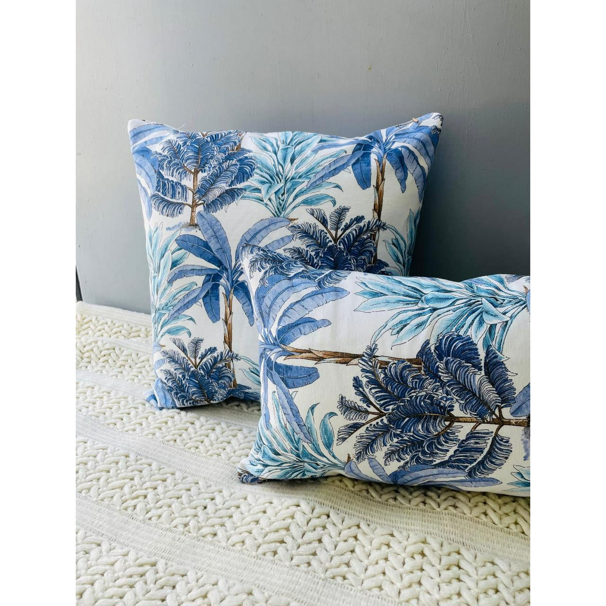 Todo Hogar Santiago De Chile - Set De 2 Cojines Estampados 45x45cm Y 30x50cm - Fce2