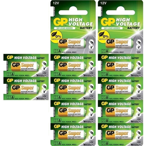 Batería GP 23A Alcalina 12V Paquete de 12