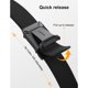 thumbnail image 2 of JUKMO Mens Stretch Tactical Belt, 1.5 Elastic Nylon Web with Talle XL, 2 of 3