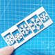 thumbnail image 4 of Troquel Trdxxx Copo de Nieve para Scrapbooking Plateado 1 pieza, 4 of 7