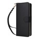 thumbnail image 2 of Funda Cartera con Cremallera y Correa para Samsung Galaxy S26 Ultra 5G Soporte y Tarjetero Negro, 2 of 6