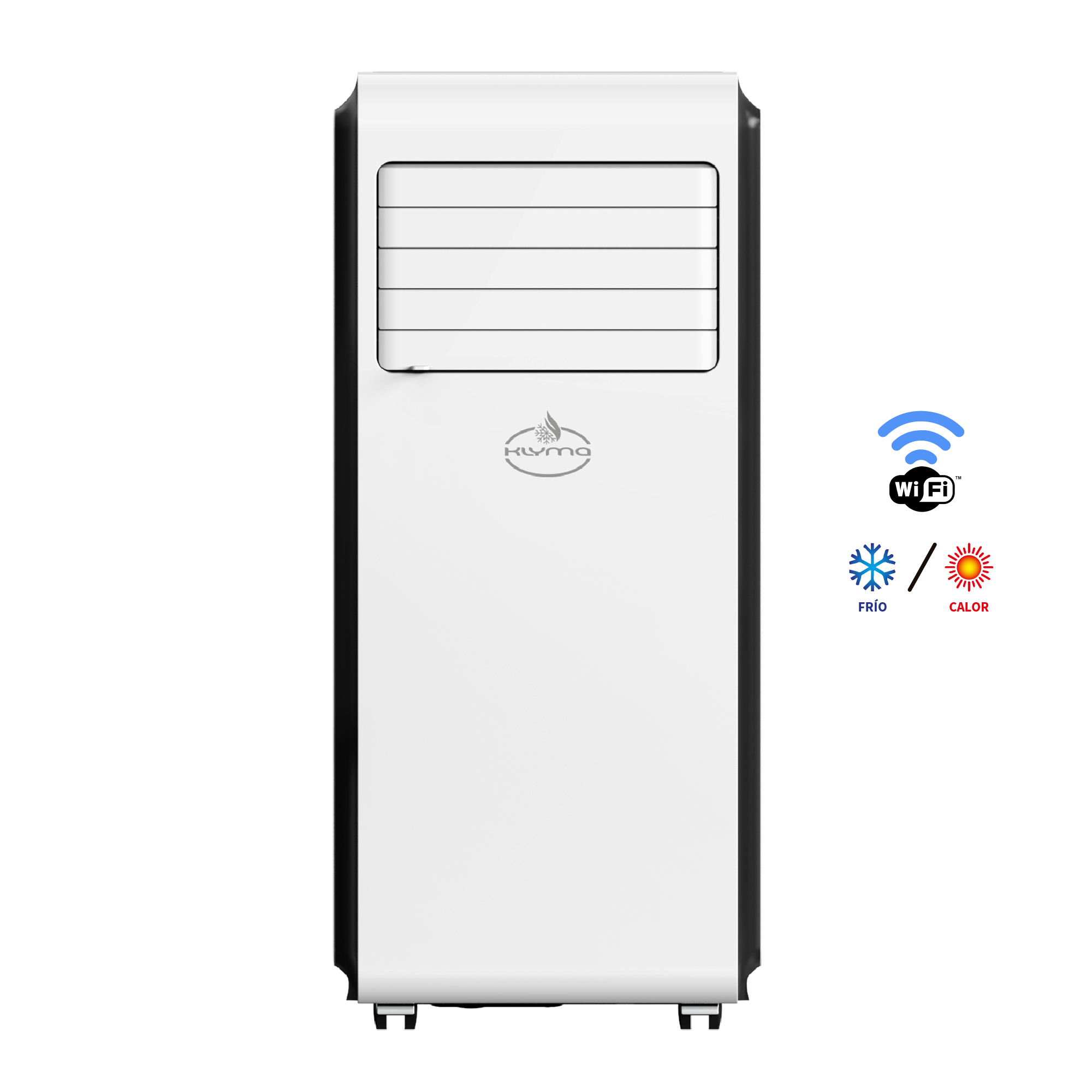 Klyma - Aire Acondicionado Portátil Wifi 9000 Btu ꓘÖld 9Wf Pro White