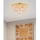 thumbnail image 2 of Lámpara de Techo Empotrada Elegant Lighting Century Dorada 36 cm, 2 of 9