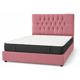 thumbnail image 1 of Cama premium 2 plazas más colchón, color palo rosa, 1 of 2