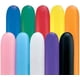 thumbnail image 1 of Globos de látex Qualatex 260 Classic, varios colores, paquete de 250, 1 of 1
