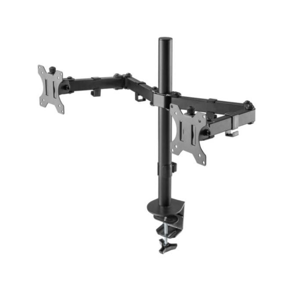 Click Ventas - Soporte Base Para Monitor Doble Mesa Base Escritorio 13 A 37p