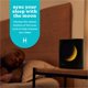 thumbnail image 2 of Reloj despertador Bluetooth Homedics Sound Sleep Moon, 2 of 7