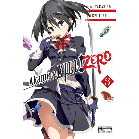 Manga Yen Press Akame ga KILL! ZERO Vol. 3