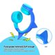 thumbnail image 4 of Auriculares Bluetooth para niños Gorsun con micrófono, color azul, 4 of 7