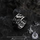thumbnail image 2 of Anillo de Titanio Vikingo Valknut Brujula Hombre 2021, 2 of 3