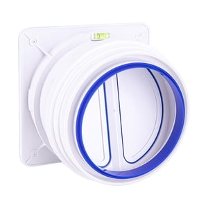 Magideal - Válvula De Retención De Conducto De Aire, Válvula De Retención De Humos, Bloqueadores De Tiro, Ventilación Con Brida, Válvula De Retención De Mariposa Estilo Grande A