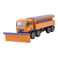 Magideal - Diecast Modelo De Nieve Regalos De Vacaciones De Juguete Regalos De Vacaciones De Construcción Realista Vehículo De Aleación De Juguete Para Niños 3 4
