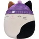 thumbnail image 2 of Peluche Squishmallows Cam Gato Calica 35cm Gorro Morado, 2 of 3