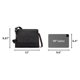 thumbnail image 3 of Bolso de mano Kipling Aisling 25x22x10 cm negro de nylon, 3 of 8