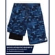 thumbnail image 2 of Pantalones cortos Reebok Boys 2 en 1 de baloncesto con forro de compresión 10-12, 2 of 7