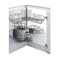 Hbt - Rotonda Esquinera 270° Diámetro 710 Mm Antracita