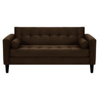 Bodevir - Sofa Retro 3C Felpa 00 Chocolate