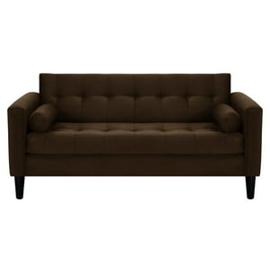 Bodevir - Sofa Retro 3C Felpa 00 Chocolate