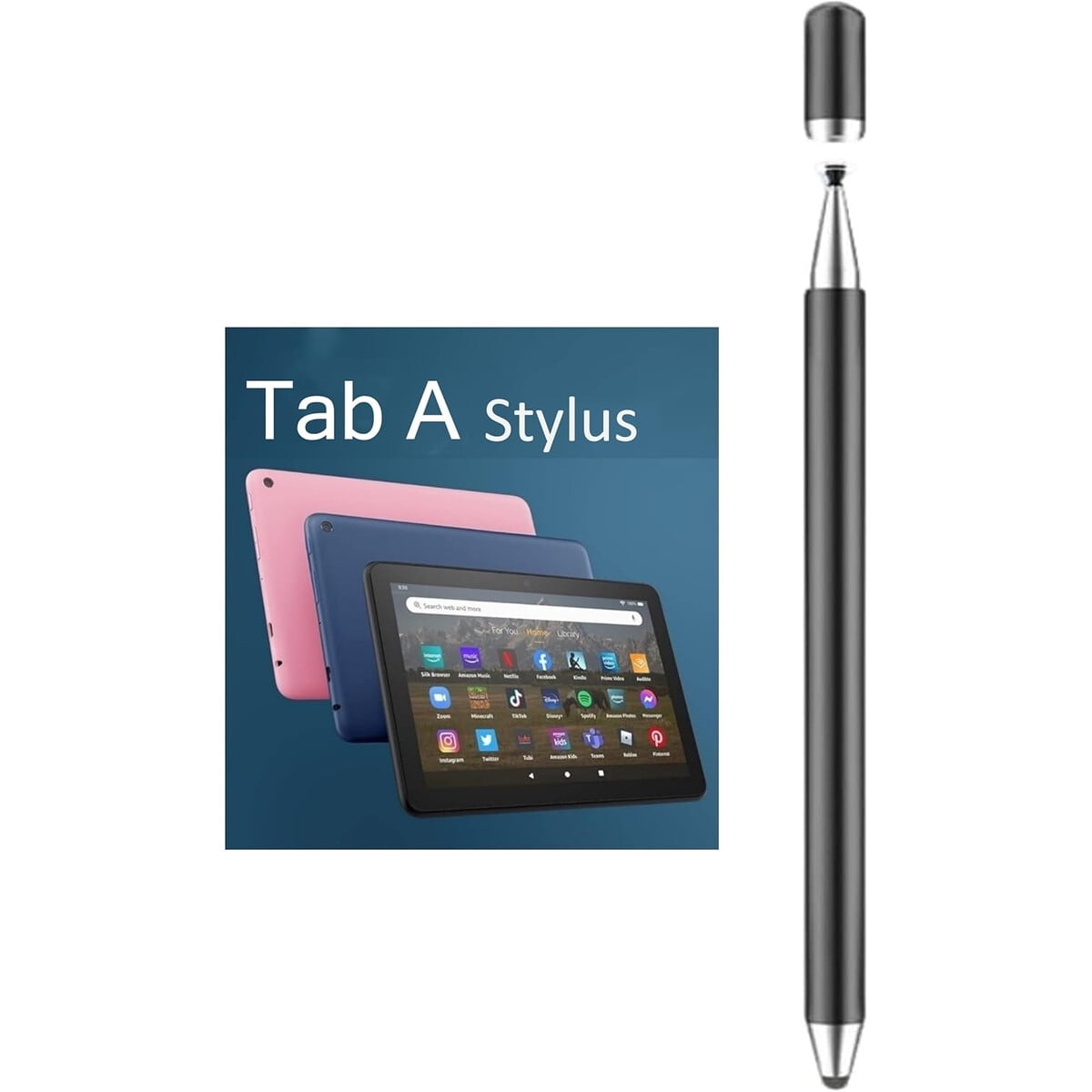 Lapiz Stylus 2en1 Fllynewrite Para Samsung Galaxy Tab A11 A9 A8 Ipad