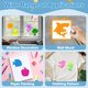 thumbnail image 5 of Plantillas Bsenhe 60 uds reutilizables de 13 cm para pintura infantil, 5 of 8
