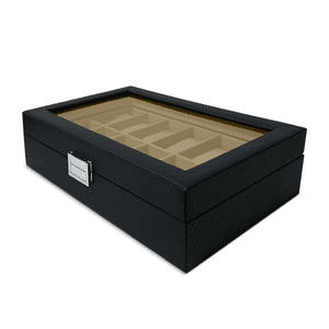 Mundo Online - Caja Estuche Organizador De 12 Relojes De Lujo