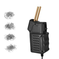 Magideal - De Reparación De Grapadora Caliente Pp, De Máquina De Soldadura Adaptador Estadounidense Mini, Máquina De Reparación De Soldadura De Grapas Negro