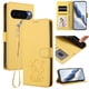 thumbnail image 2 of Funda de Gato tipo Libro para Google Pixel 9 Pro XL 5G, Amarillo, 2 of 6