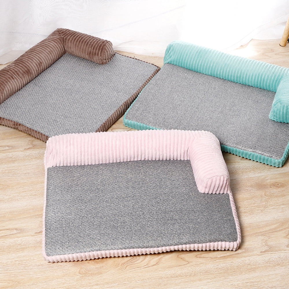 Genérico - Cama Para Mascota Perros Gatos Tipo Sofá Terapéutico Rosado