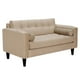 thumbnail image 2 of Sofa Retro 2c Felpa 00 Beige, 2 of 6