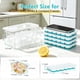 thumbnail image 3 of Bandeja para cubitos de hielo NFK 48 cubos apilable con tapa y caja de almacenamiento, 3 of 9
